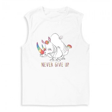 Never Give Up Férfi Trikó