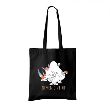 Never Give Up Bevásárló Táska