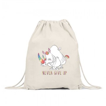 Never Give Up Hátizsák