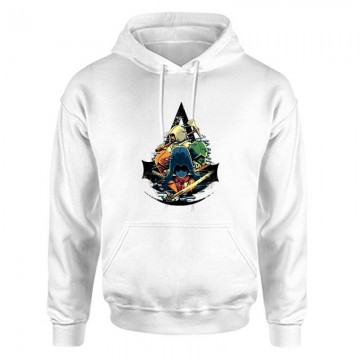 Unit Assassins Unisex Kapucnis Pulcsi