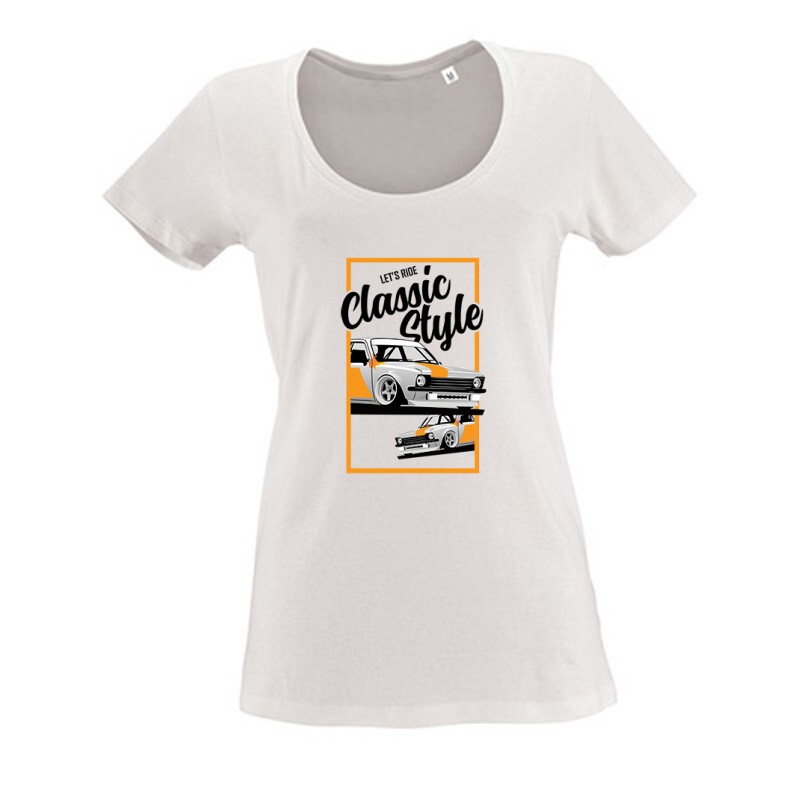 Classic Kadett Női O Nyakú Póló