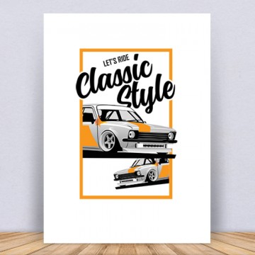 Classic Kadett Vászonkép