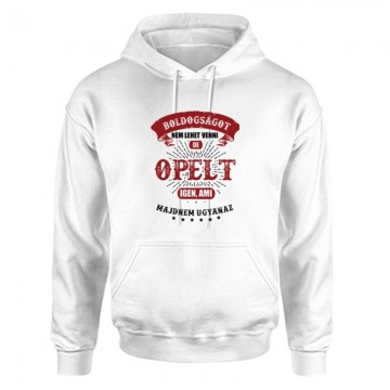 Boldogságot nem lehet venni opel Unisex Kapucnis Pulcsi