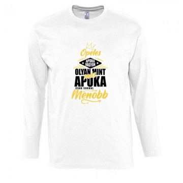 Opeles Apuka Hosszú Ujjú Póló