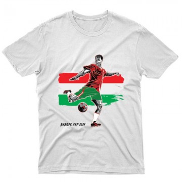 Európa Bajnokság 2021 Zászló Unisex Póló
