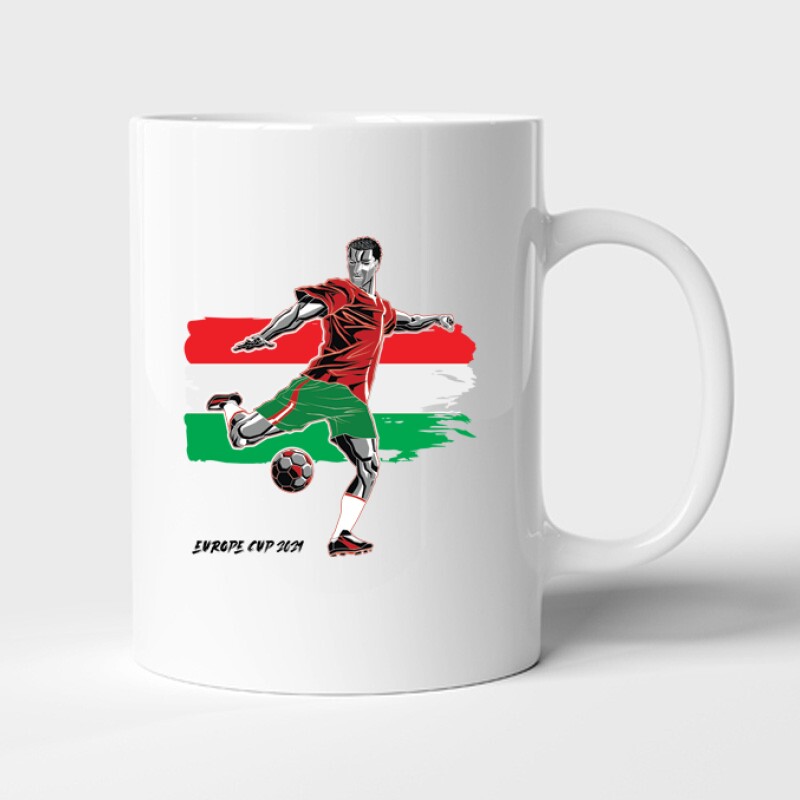 Európa Bajnokság 2021 Zászló Bögre