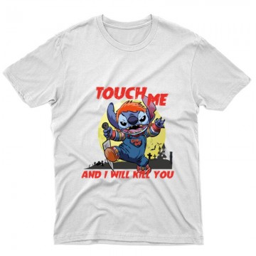 Touch Me and I will kill you Unisex Póló
