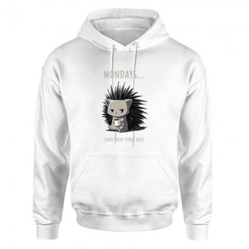 Mondays (Süni) Unisex Kapucnis Pulcsi