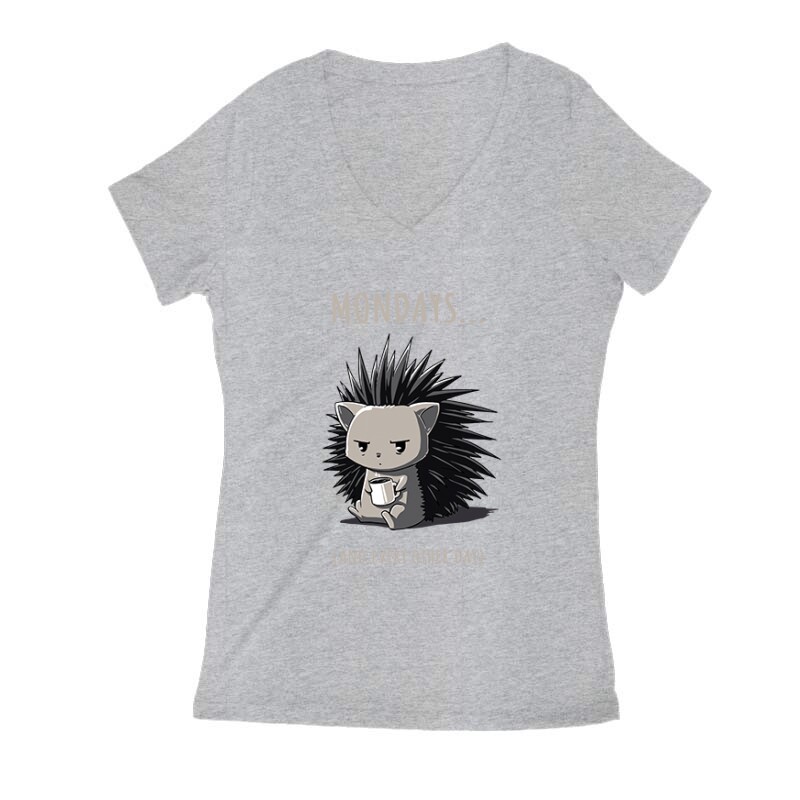 Mondays (Süni) Női V Kivágott póló