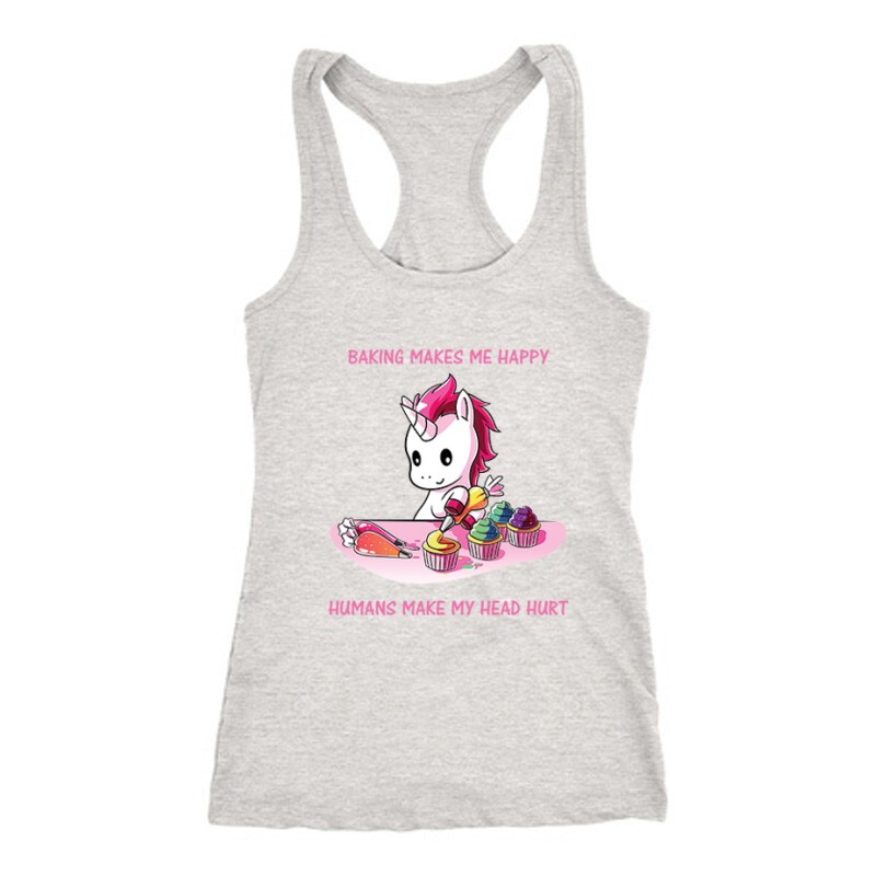Baking Makes Me Happy Női Trikó