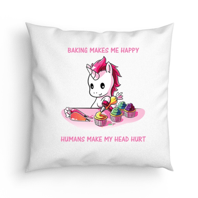 Baking Makes Me Happy Párna