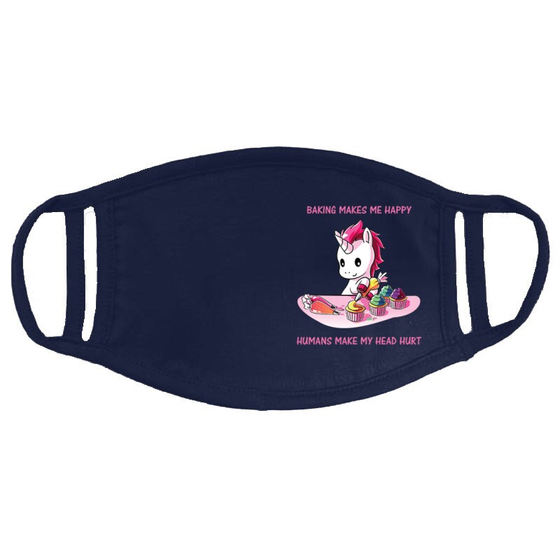 Baking Makes Me Happy Arcmaszk