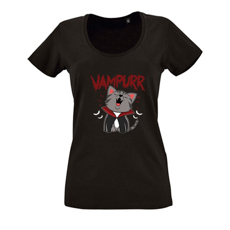 Vampurr Női O Nyakú Póló