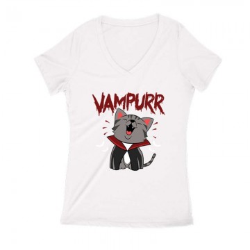 Vampurr Női V Kivágott póló
