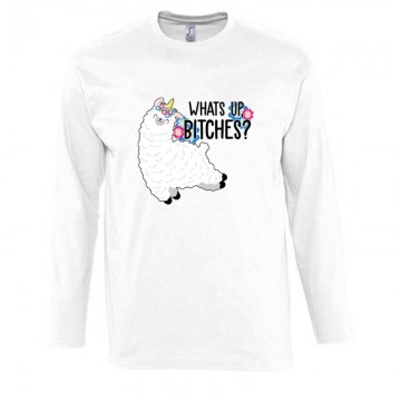 What's Up Llama Hosszú Ujjú Póló