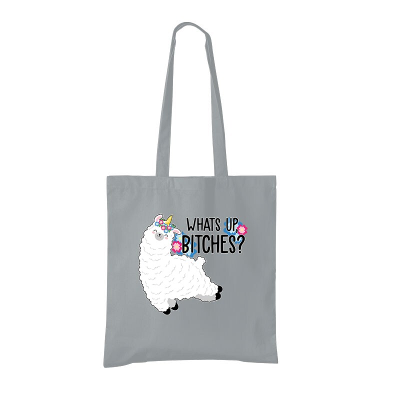 What's Up  Llama Bevásárló Táska