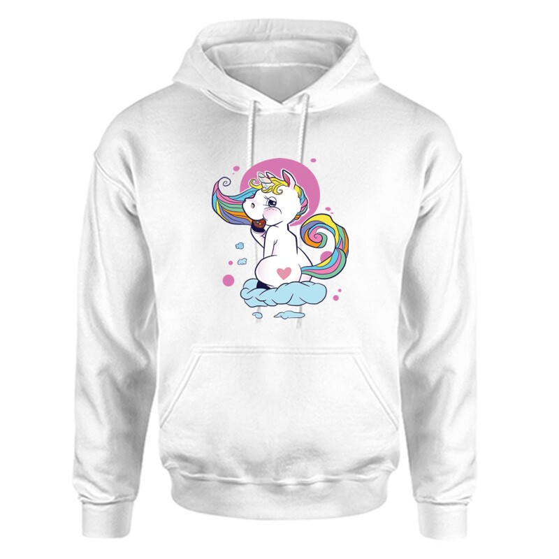 Sweet Unicorn Unisex Kapucnis Pulcsi
