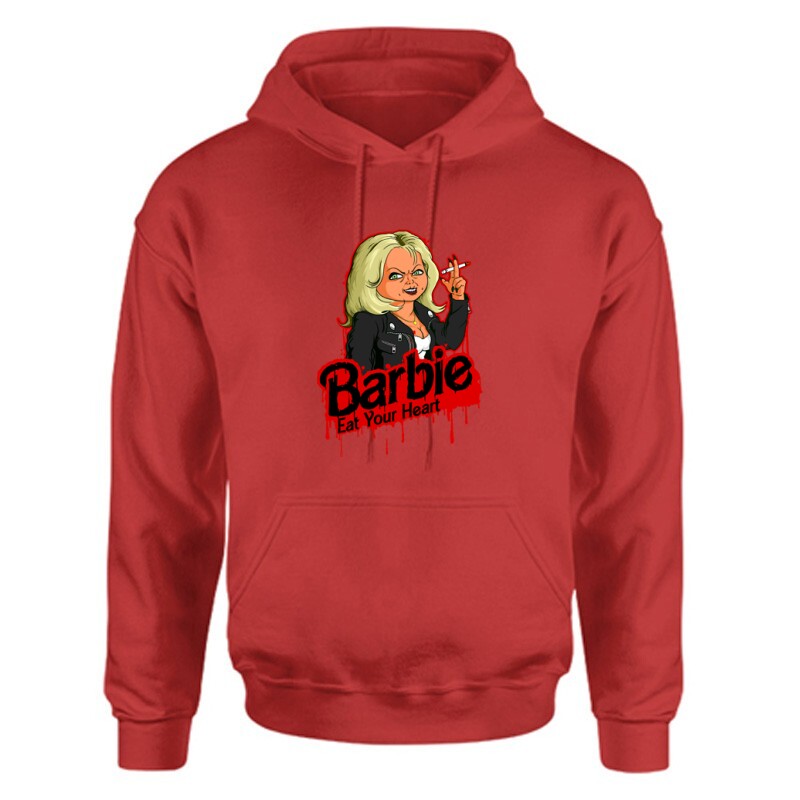 Barbie Eat  Your Heart Unisex Kapucnis Pulcsi