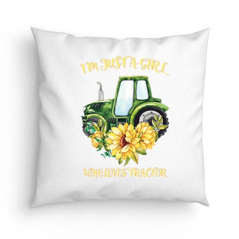 Just A Girl Who Love Tractor Párna