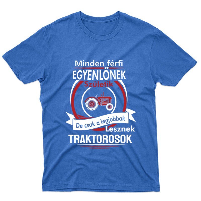 Legjobbak lesznek Traktorosok Unisex Póló