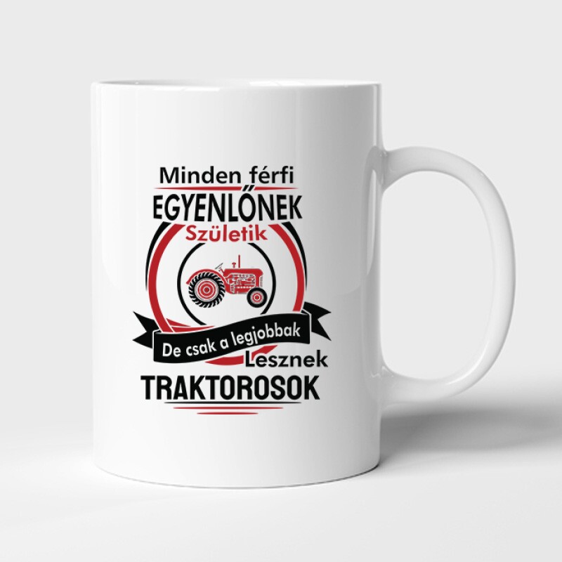 Legjobbak lesznek Traktorosok Bögre