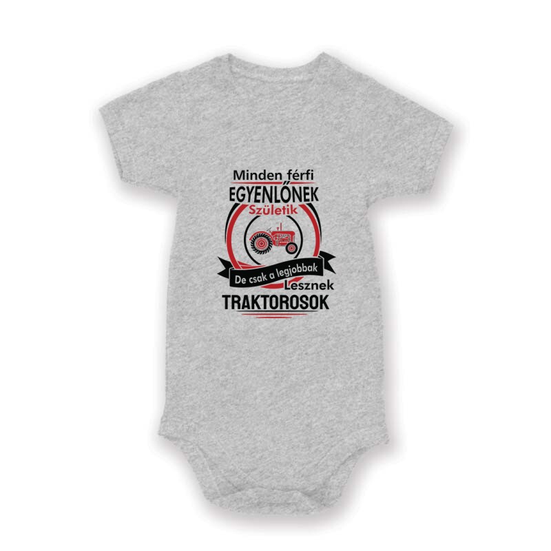 Legjobbak lesznek Traktorosok Baby Body