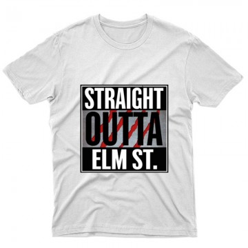 Straight Outta ELM ST. Unisex Póló