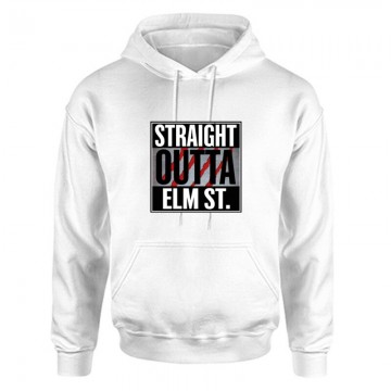 Straight Outta ELM ST. Unisex Kapucnis Pulcsi