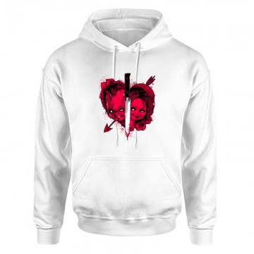 Horror Married Unisex Kapucnis Pulcsi