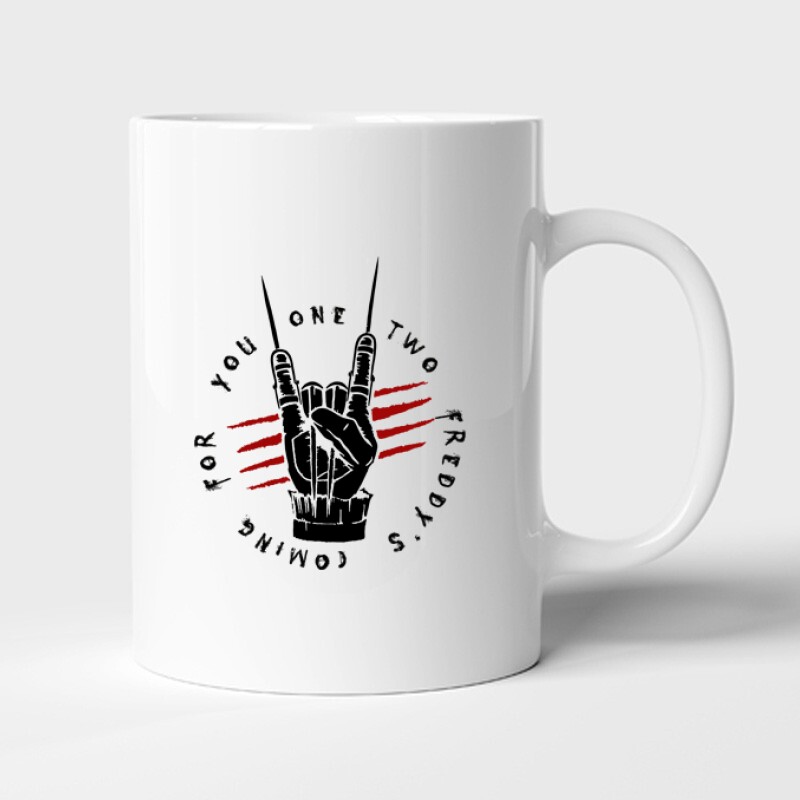 Freddy's Coming Bögre