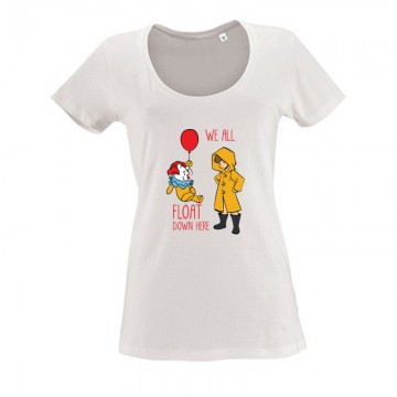 We all float down here Női O Nyakú Póló