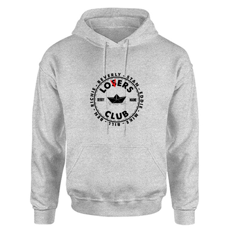 Losers Club Unisex Kapucnis Pulcsi