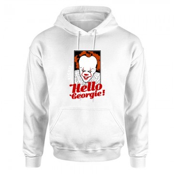 Hello Georgie Unisex Kapucnis Pulcsi