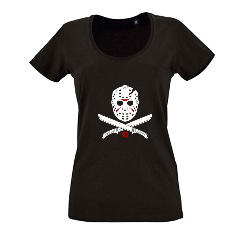 Jason 13 Női O Nyakú Póló