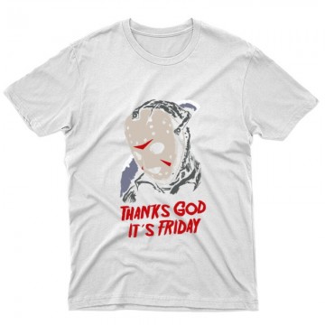 Thanks God it's friday Unisex Póló