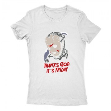 Thanks God it's friday Női Póló