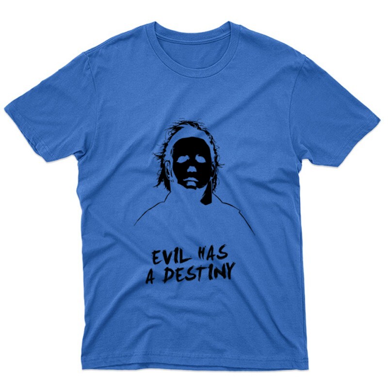 Evil has a destiny Unisex Póló