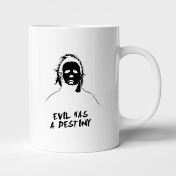 Evil has a destiny Bögre