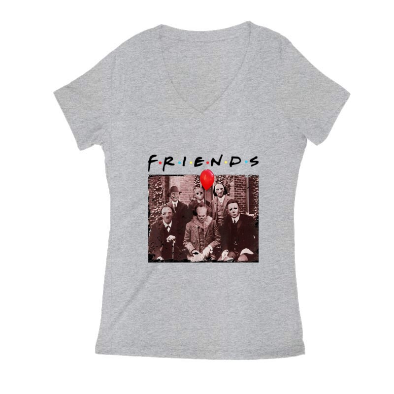 Friends Női V Kivágott póló