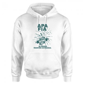Apa & Fia Unisex Kapucnis Pulcsi