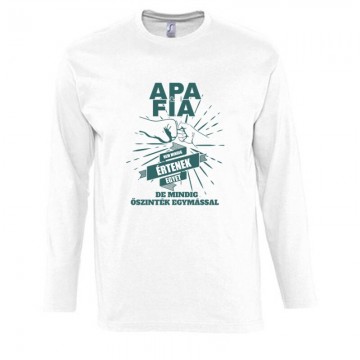 Apa & Fia Hosszú Ujjú Póló