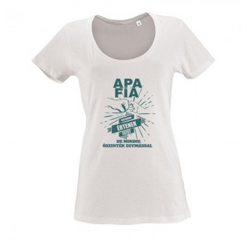 Apa & Fia Női O Nyakú Póló