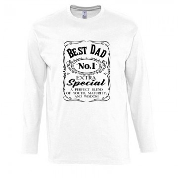 Best Dad Hosszú Ujjú Póló