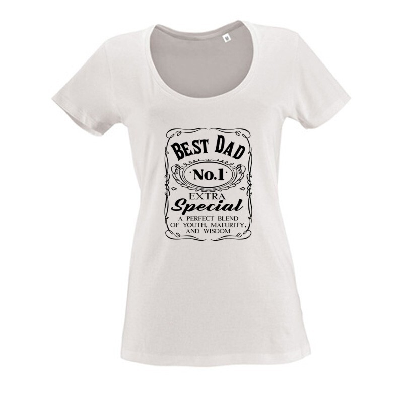 Best Dad Női O Nyakú Póló