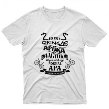 Biciklis Apuka Unisex Póló