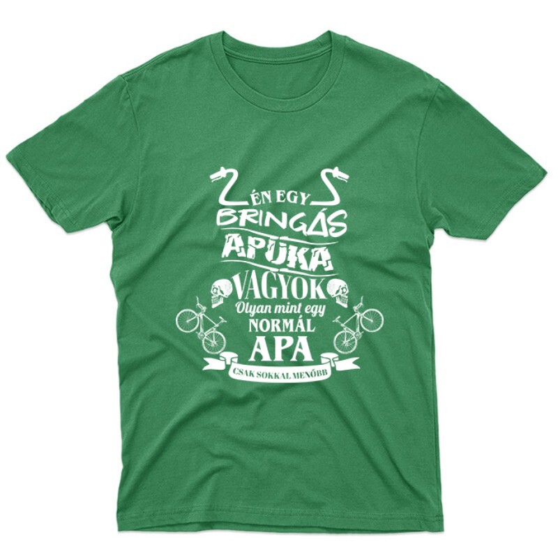 Biciklis Apuka Unisex Póló