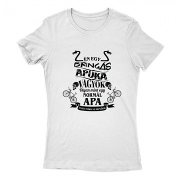 Biciklis Apuka Női Póló