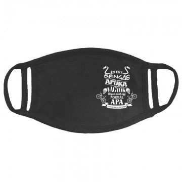 Biciklis Apuka Arcmaszk