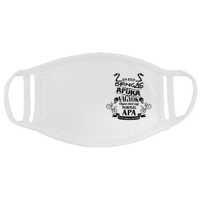 Biciklis Apuka Arcmaszk