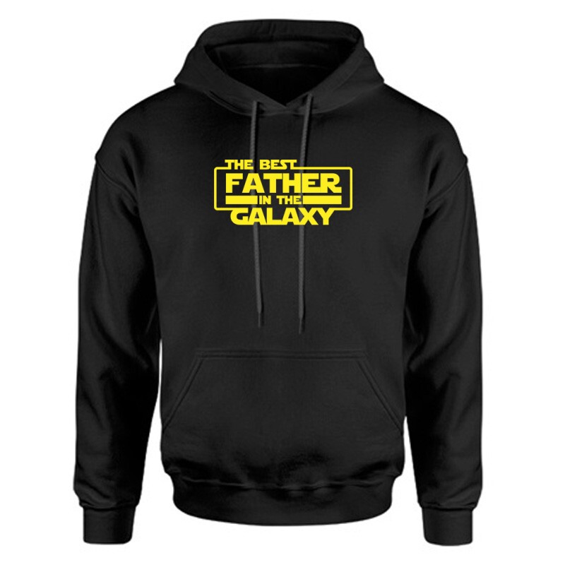 Best Father In The Galaxy Unisex Kapucnis Pulcsi
